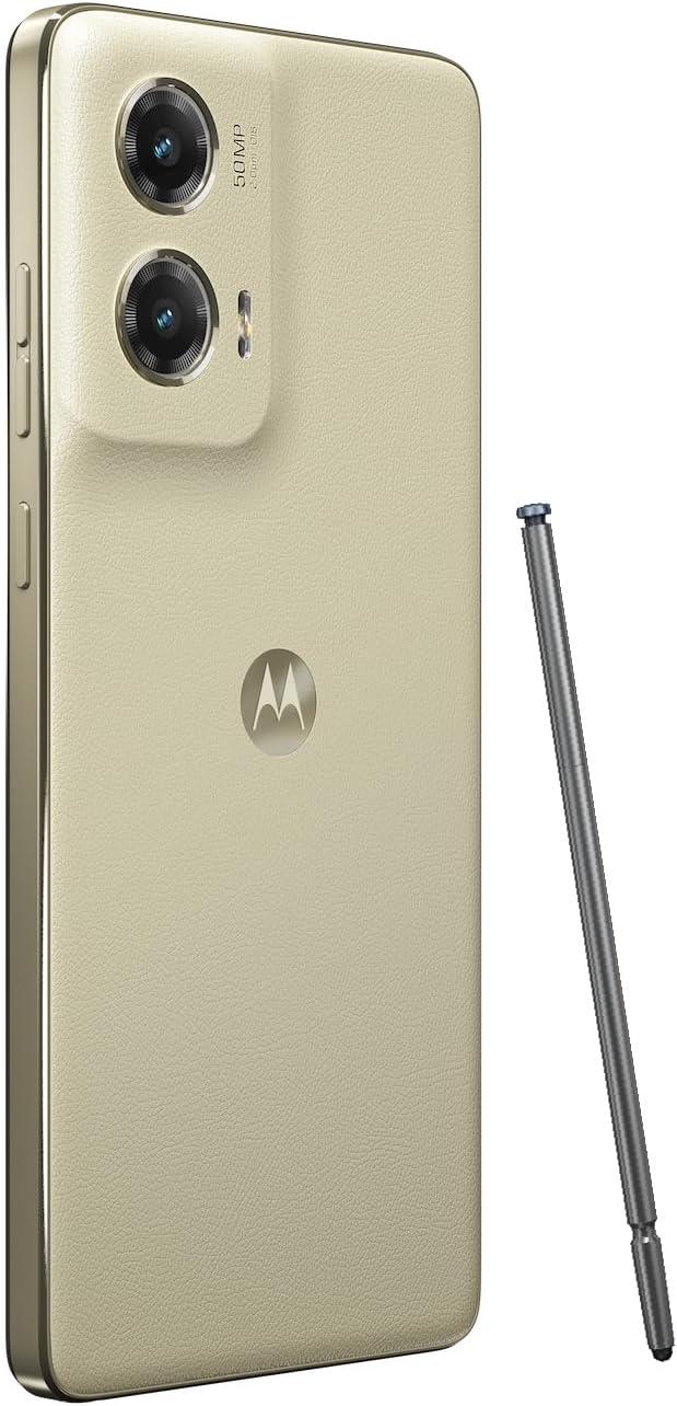 imageMotorola Moto G Stylus  2025  Unlocked  Made for US 8256GB  50MP Camera  Pantone Surf The WebCaramel Latte