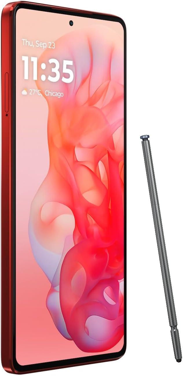 imageMotorola Moto G Stylus  2025  Unlocked  Made for US 8256GB  50MP Camera  Pantone Surf The WebScarlet Wave