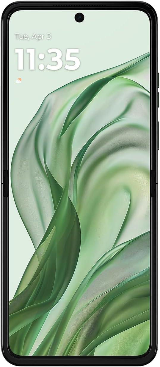 imageMotorola razr  2024  Unlocked  Made for US 12256  50MP Camera  Spring GreenSpring Green