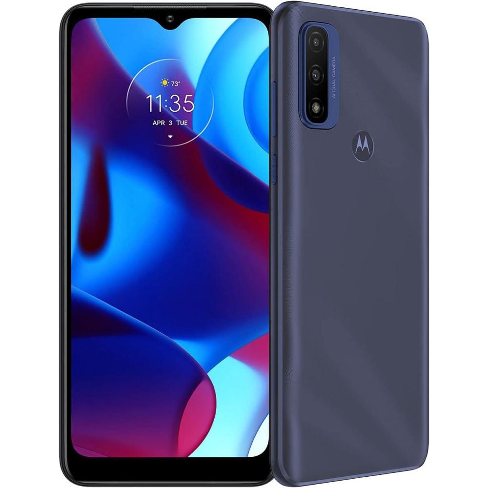 imageMotorola Moto G Pure  2021  2Day battery  Unlocked  Made for US by Motorola  332GB  13MP Camera  Deep IndigoDeep Indigo