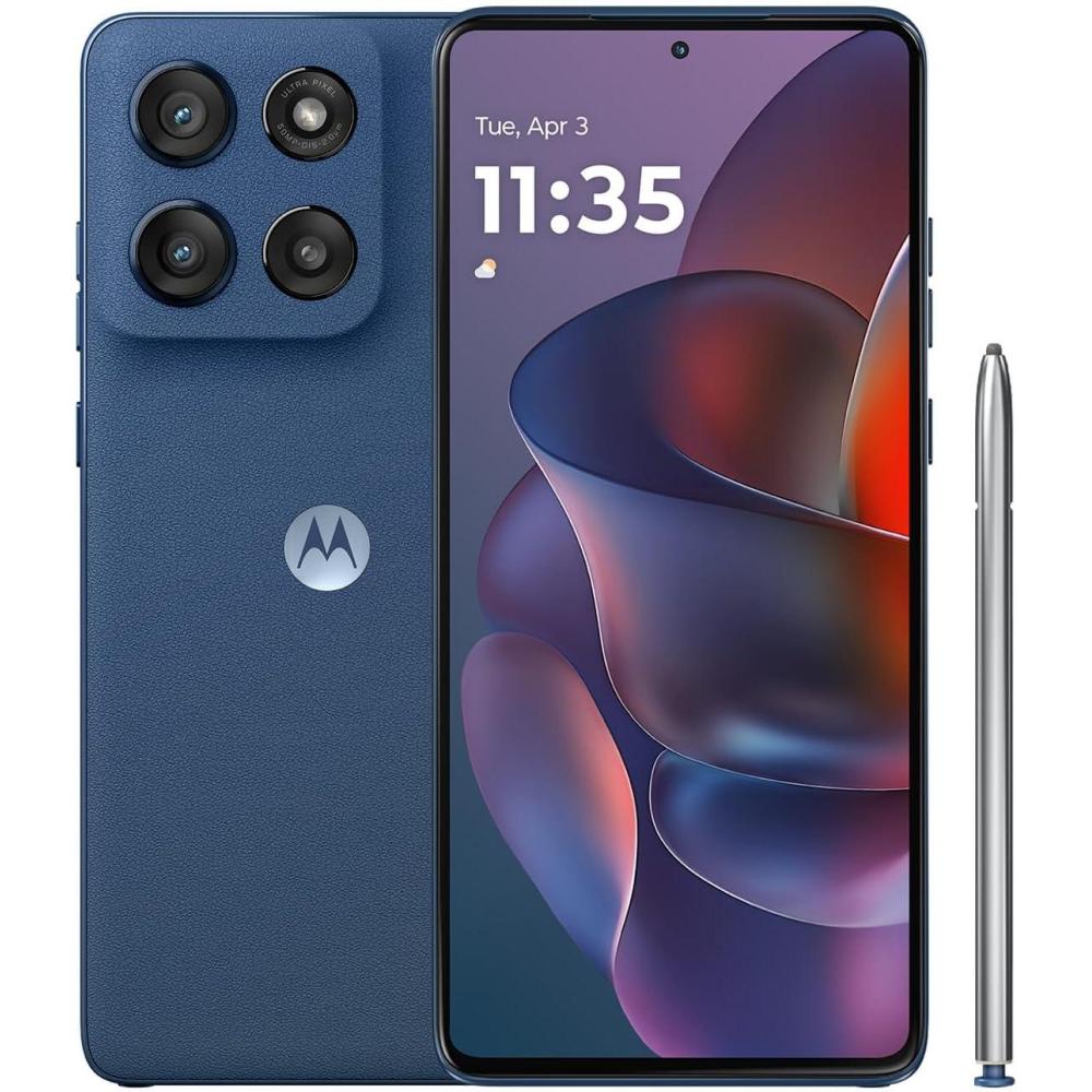 imageMotorola Moto G Stylus  2025  Unlocked  Made for US 8256GB  50MP Camera  Pantone Surf The WebPantone Gibraltar Sea