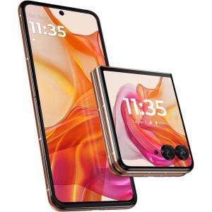 imageMotorola razr  2024  Unlocked  Made for US 12256  50MP Camera  Spring GreenPeach Fuzz